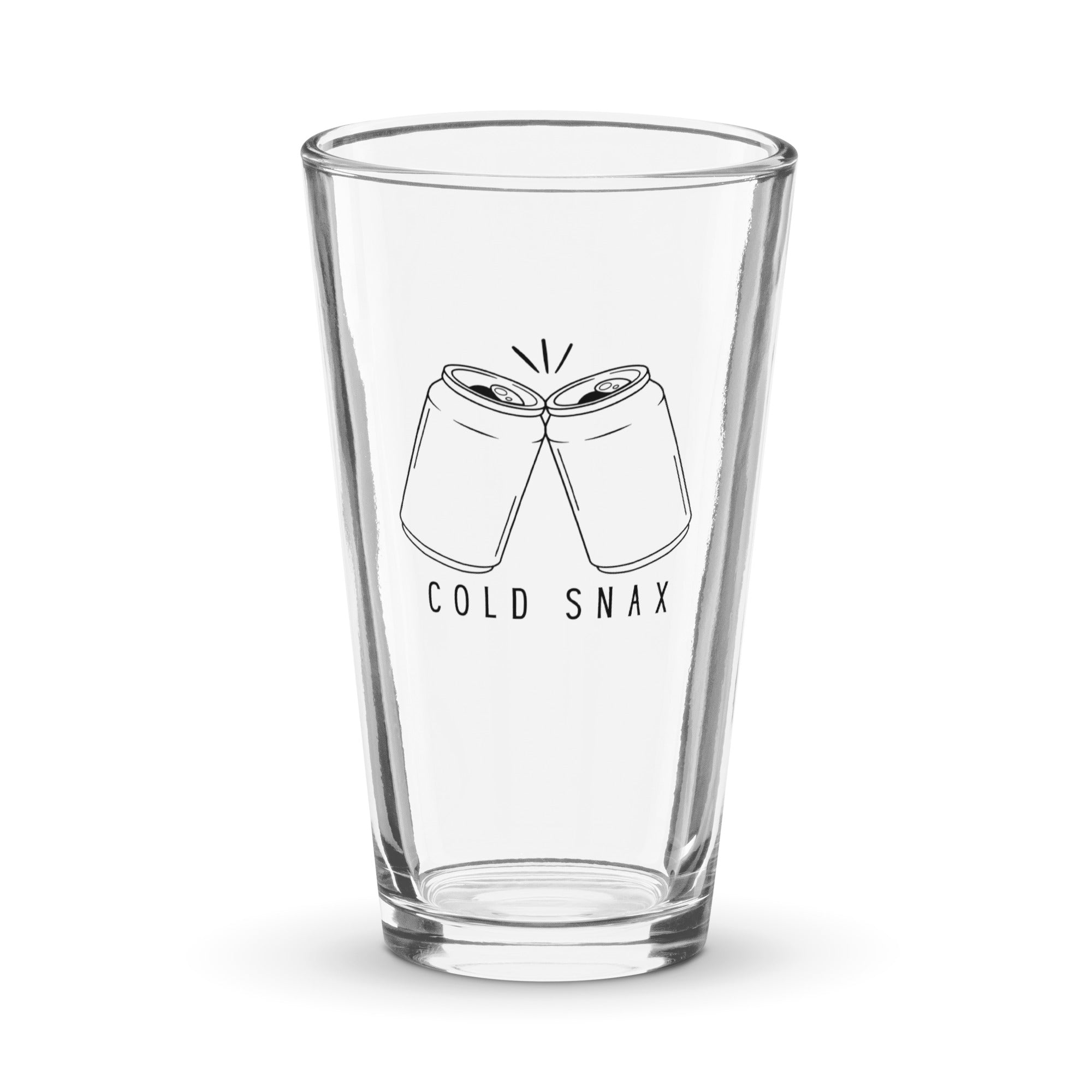 Cold Snax Beer Glass – HubsLife