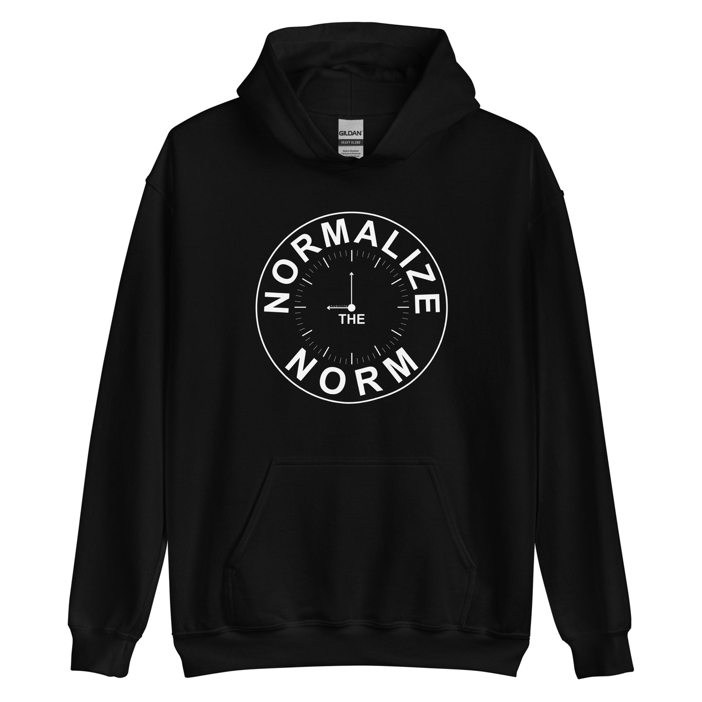 Normalize the Norm Hoodie (Big Logo)