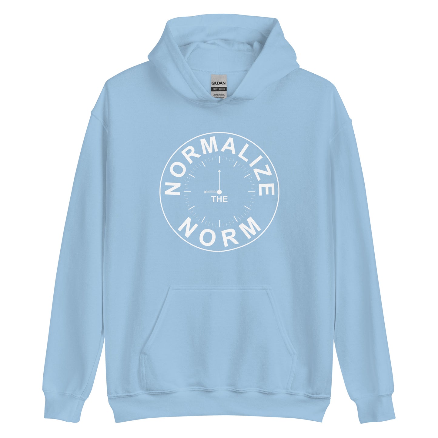 Normalize the Norm Hoodie (Big Logo)