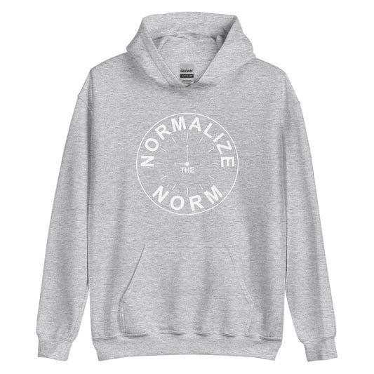 Normalize the Norm Hoodie (Big Logo)